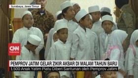 VIDEO: Pemprov Jatim Gelar Zikir Akbar di Malam Tahun Baru