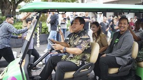 Gaet Wisatawan ke Semarang, Gojek Beri Golf Cart Akhir Tahun