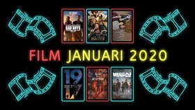 INFOGRAFIS: Jadwal Film Tayang Januari 2020