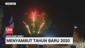 VIDEO: Kemeriahan Tahun Baru di GWK Bali