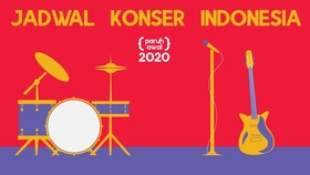INFOGRAFIS: Jadwal Konser Indonesia Paruh Awal 2020