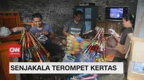 VIDEO: Tahun Baru, Penjualan Terompet Kertas Menurun Drastis