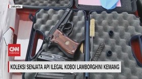 VIDEO: Koleksi Senjata Api Ilegal Koboi Lamborghini Kemang
