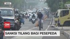 VIDEO: Sanksi Tilang Pesepeda yang Melintas Tidak di Jalurnya