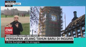 VIDEO: Persiapan Jelang Tahun Baru di Inggris