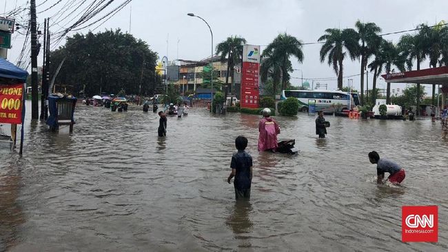 16 Ribu Warga Terdampak Banjir Tangerang Di 13 Kecamatan