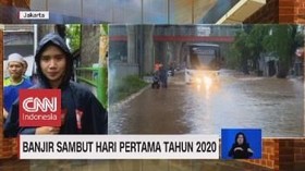 VIDEO: Banjir Sambut Hari Pertama Tahun 2020