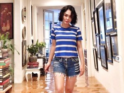 Sudah Surut, Yuni Shara Mulai Beberes Rumah
