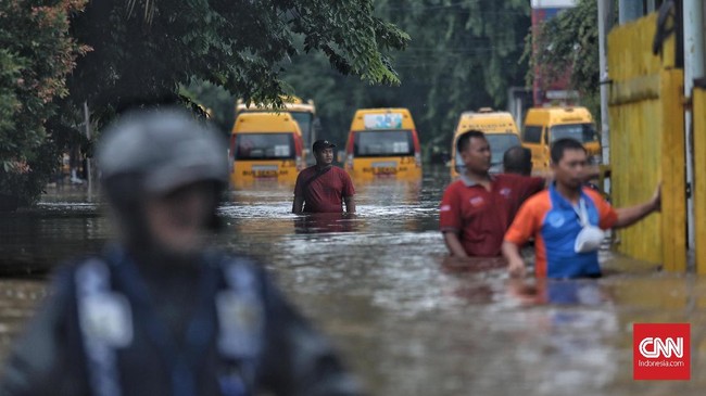 LAPAN mengungkapkan soal curah hujan tinggi, daya dukung lingkungan, dan gelombang dingin terkait banjir yang menimpa Jabodetabek.