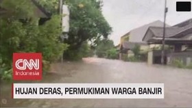 VIDEO: Penampakan Banjir di Kawasan Bekasi