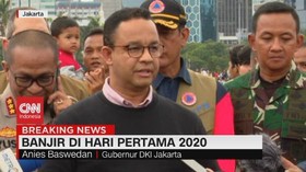 VIDEO: Gubernur Anies Bicara Penanganan Bencana Banjir di DKI