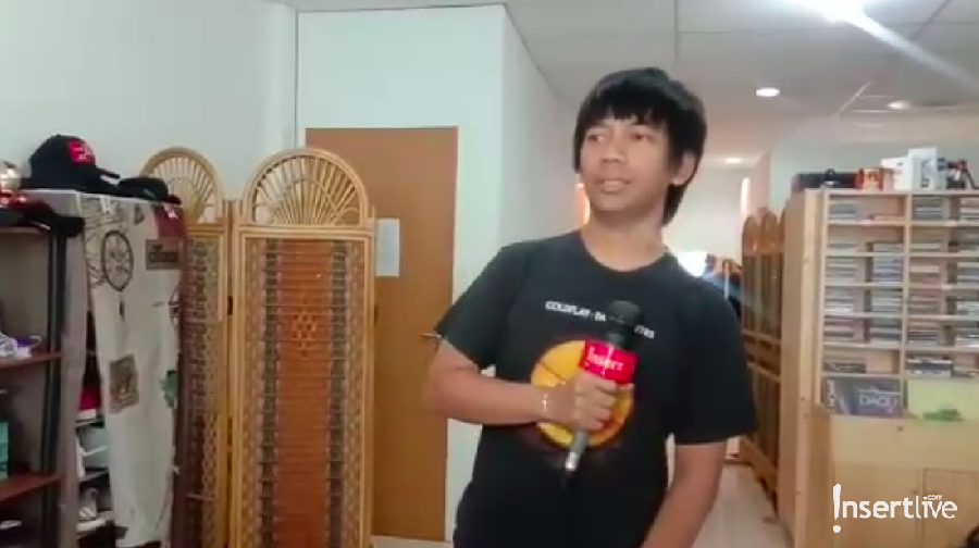 Kondisi kediaman rumah Rian D'Masiv yang dilanda banjir 