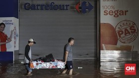 Pengusaha Ritel Mengaku Kerugian Banjir Jakarta Dekati Rp1 T