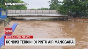 VIDEO: Kondisi Terkini di Pintu Air Manggarai
