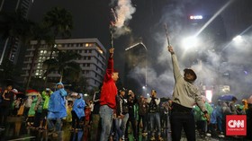 Malam Tahun Baru di Jakarta, Ruas Sudirman-Thamrin 'Steril'