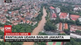 VIDEO: Pantauan Udara Banjir Jakarta