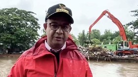 Survei: 74,9 Persen Warga Puas dengan Kinerja Anies Tangani Banjir