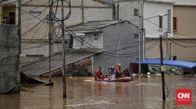 Banjir Jakarta, PLN Matikan 1.650 Gardu Listrik