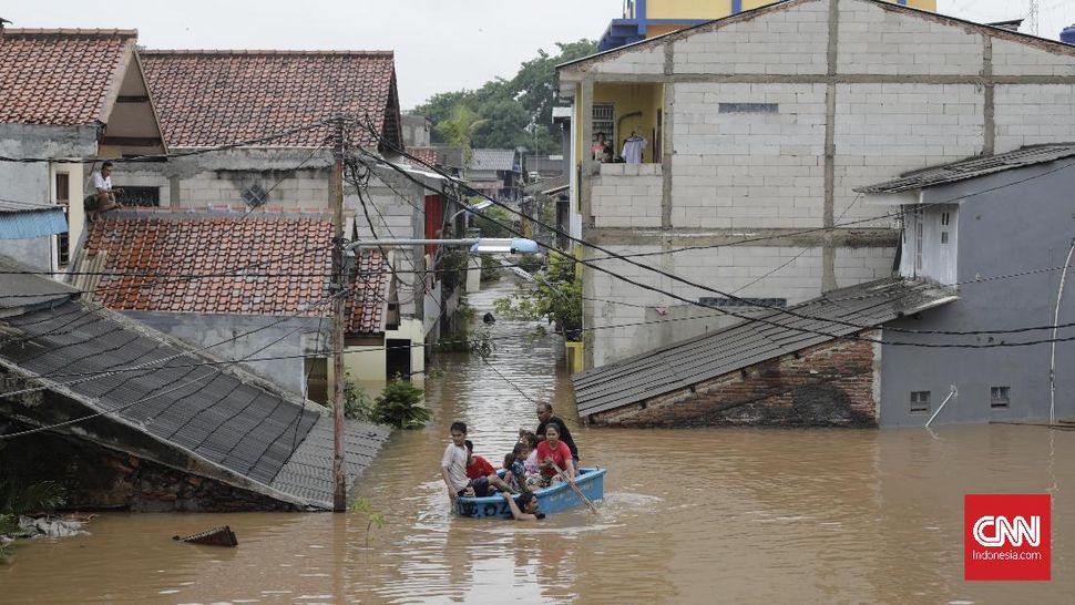 Foto Banjir Awal Tahun Di Jakarta