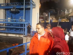 Cek Pintu Air Manggarai, Anies: Malam ini Terpantau Aman