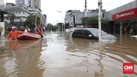 Banjir Kemang 2020 Dinilai Lebih Parah dari Bah pada 2007