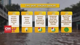 VIDEO: Ini Tips Saat Terjadi Banjir Buat Kamu