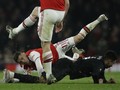 FOTO: Jatuh Bangun Arsenal Kalahkan MU