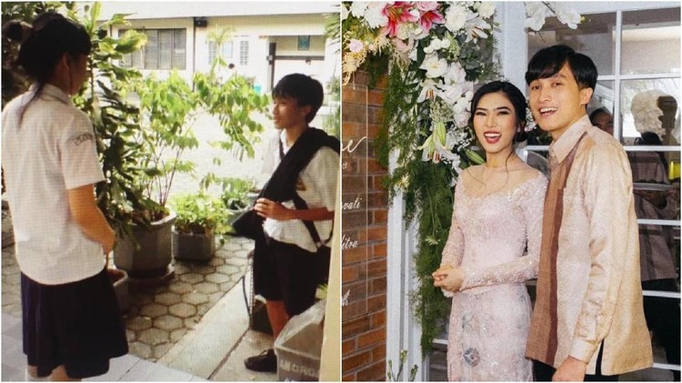 Tutup 2019, Isyana Sarasvati cerita nostalgia di SMP. Kala itu ia ditembak oleh Rayhan, kekasihnya selama 12 tahun yang kini menjadi calon suaminya. Sweet!