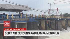 VIDEO: Debit Air Bendung Katulampa Menurun