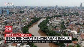 VIDEO: Beda Pendapat Anies & Basuki Soal Pencegahan Banjir