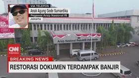 VIDEO: Restorasi Dokumen Terdampak Banjir