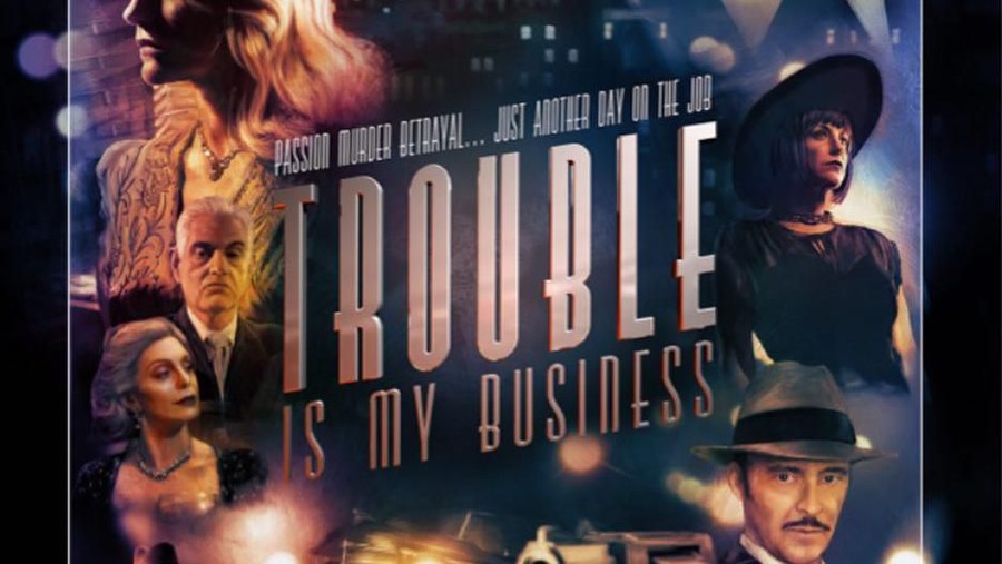 Trouble Is My Business Ulasan menganai sejumlah film ya dibintangi Mollie Fitzgerald, pemeran di film Captain America: The First Avengers yang ditangkap karena membunuh sang ibu.