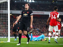 Jelang MU Vs Arsenal, Maguire Waspadai Aubameyang-Lacazette