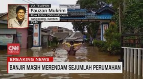 VIDEO: Banjir Masih Merendam Perumahan di Ciledug