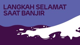 INFOGRAFIS: Langkah Selamat Saat Banjir