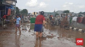 Daerah Normalisasi Ciliwung Era Ahok Tetap Diterjang Banjir