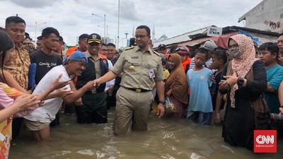 Anies: Banjir Harus Diselesaikan Secara Saintifik, Bukan Politik