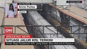 VIDEO: Situasi Jalur KRL Terkini