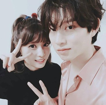 Chukkae... Agensi Benarkan Heechul SuJu dan Momo TWICE Pacaran