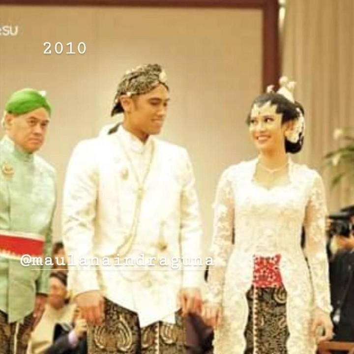 Dian Sastro resmi menikah dengan Indraguna Sutowo pada 18 Mei 2010. (Foto: Instagram @therealdisastr)