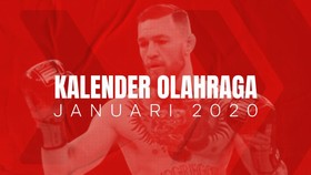 INFOGRAFIS: Kalender Olahraga Januari 2020