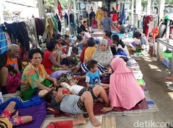 2.393 Jiwa Masih Mengungsi Pascabanjir di Jakarta