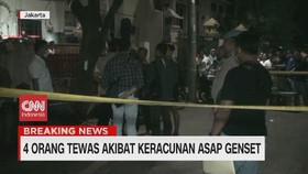 VIDEO: Empat Orang Tewas Akibat Keracunan Asap Genset