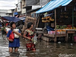 LAPAN Ungkap Sebaran Titik Banjir Dilihat dari Satelit