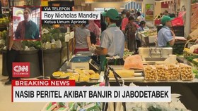 VIDEO: Nasib Peritel Akibat Banjir di Jabodetabek