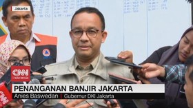 VIDEO: Anies Baswedan Bicara Penanganan Banjir Jakarta