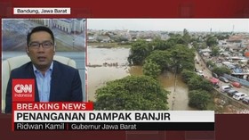 VIDEO: Ridwan Kamil: Beberkan Solusi Atasi Banjir di Jabar