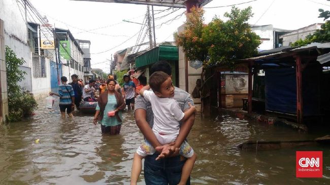Menurut peneliti LIPI, faktor utama banjir di Jakarta bukan karena banjir kiriman dari Bogor yang berada di hulu.
