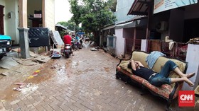 BNPB: Korban Tewas Banjir Jabodetabek 43 Orang