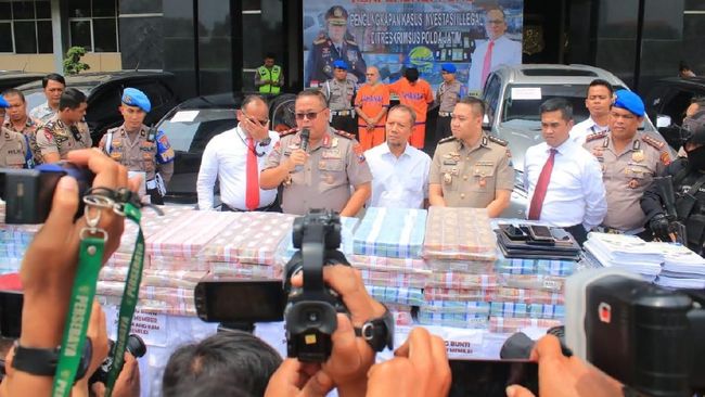 Polda Jatim Ungkap Investasi Bodong Memiles Omzet Rp750 M